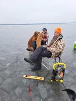 An Outdoorsman's Journal: Camping/Ice fishing on Lake Puckaway