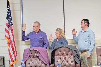 Kelly Rombach New board members sworn in | News | burnettcountysentinel.com