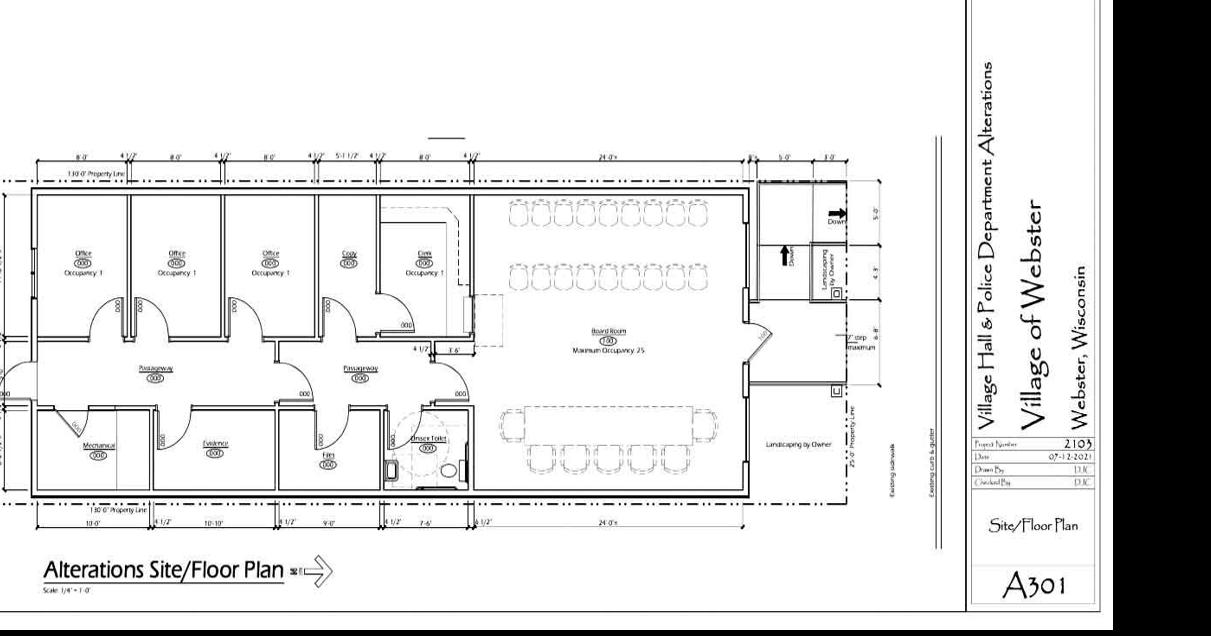 New Webster hall plans take shape | News | burnettcountysentinel.com