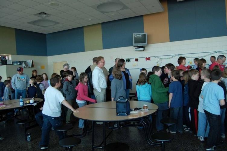 Grandparents' Day at Isanti Intermediate School