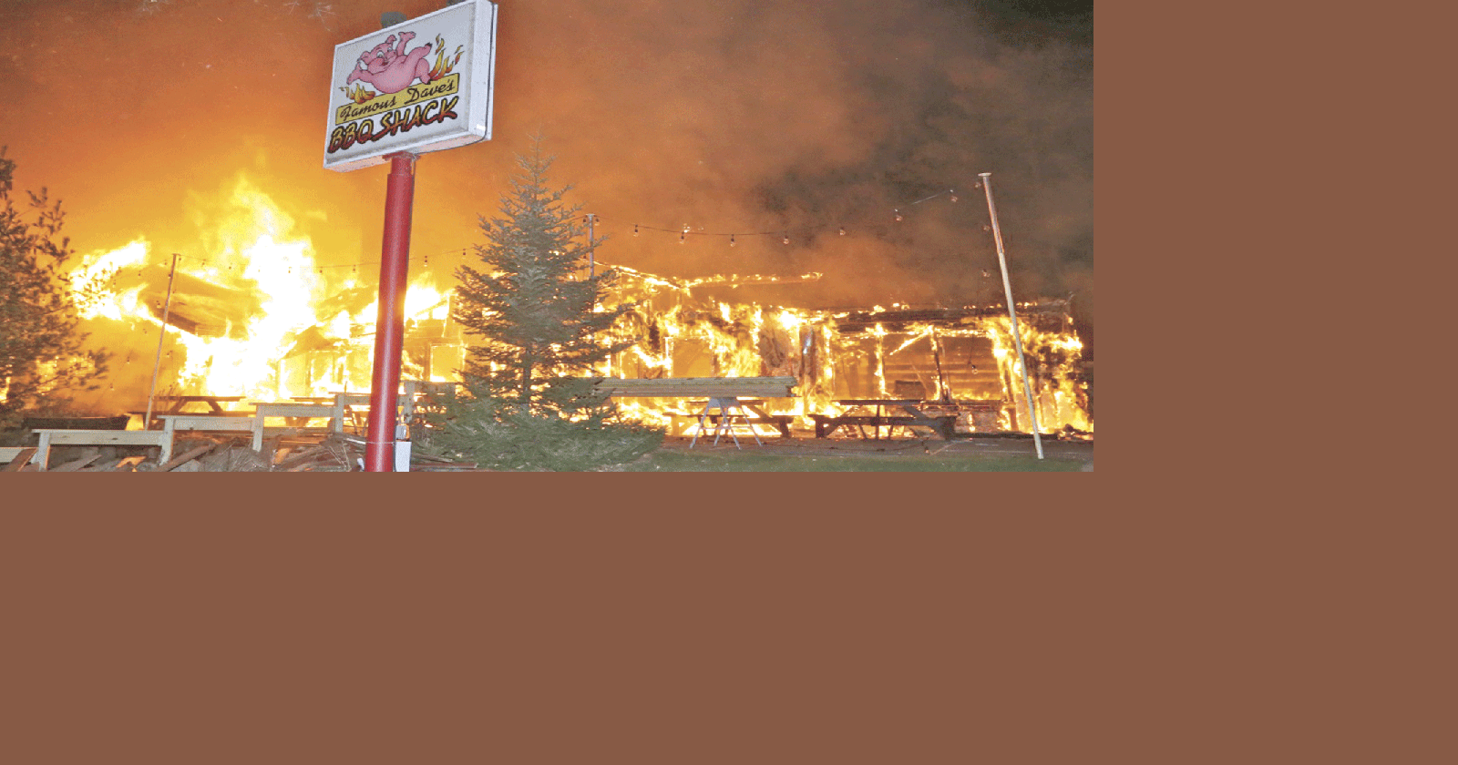 Iconic restaurant lost to fire | News | burnettcountysentinel.com