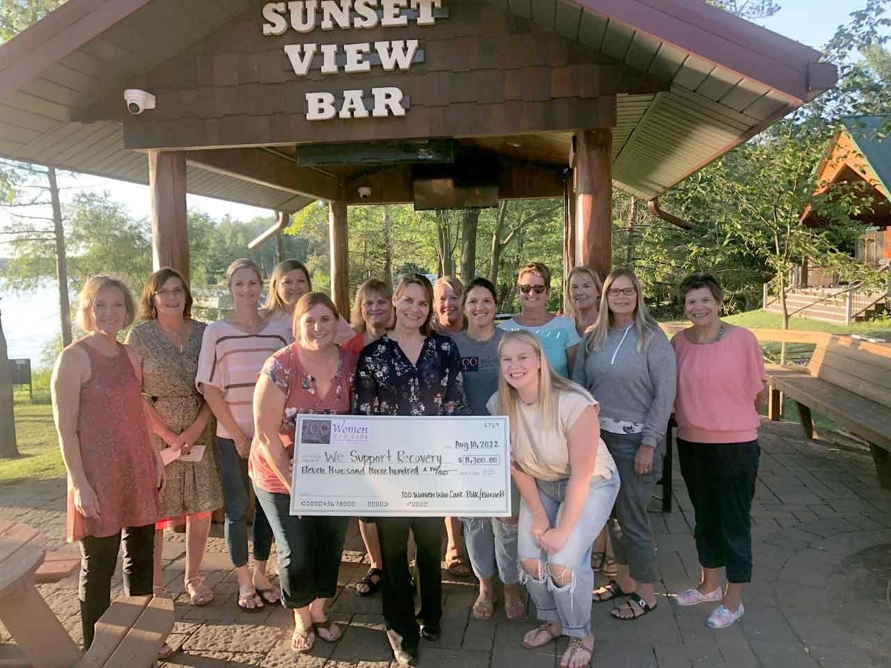 100 Women Who Care make their largest donation to date