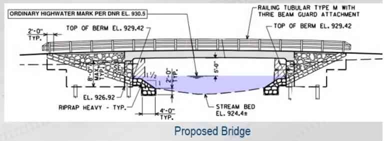 Yellow Lake Road Bridge project detailed