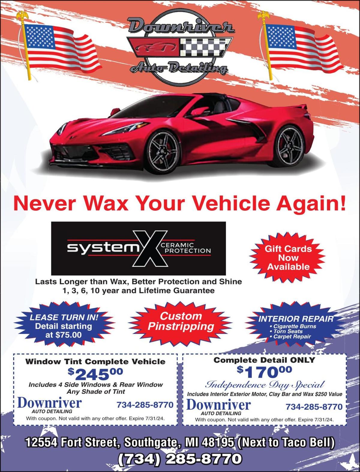 DOWNRIVER AUTO DETAILING Ads