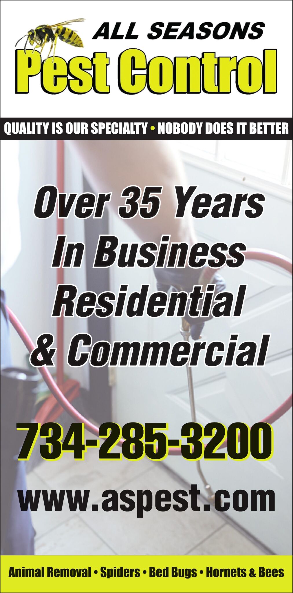 ALL SEASONS PEST CONTROL Ads