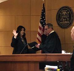 First female judge in 27th District Court s history hits the ground