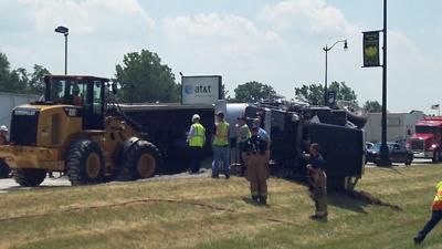 (UPDATED) Gravel hauler rollover crash shuts down Telegraph (PHOTOS ...
