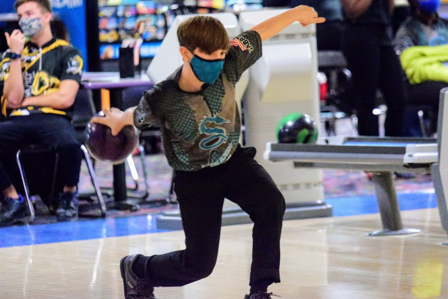 Romulus Summit Academy bowling splits with Canton Prep w/ PHOTO