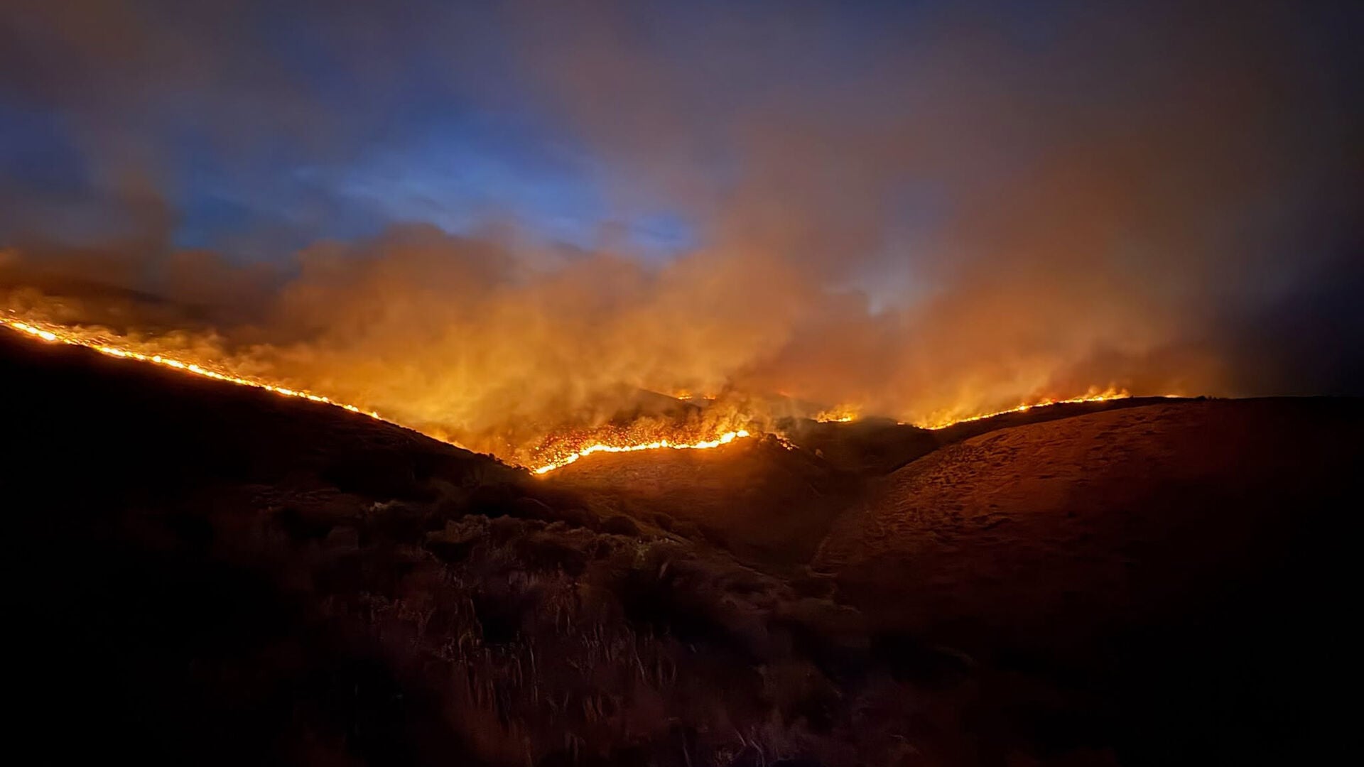 High winds push Johnson Canyon Fire past 3,500 Acres | News ...