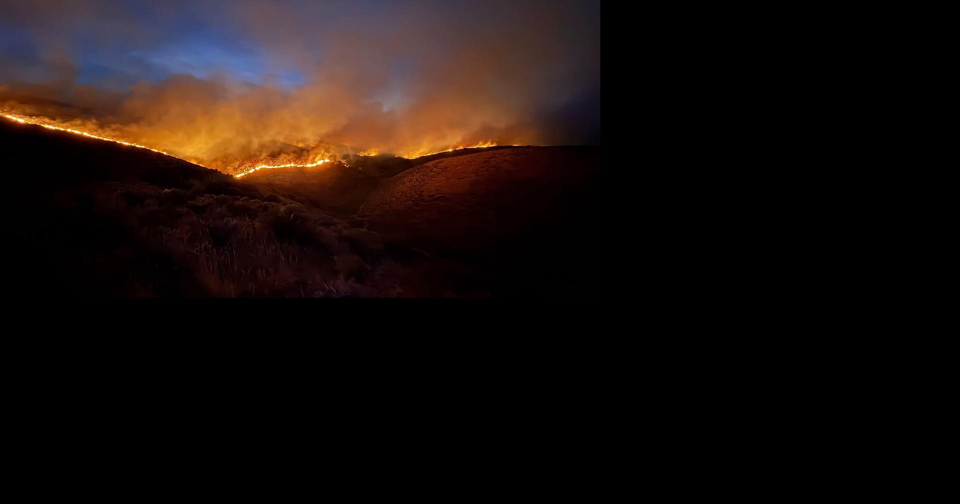 High winds push Johnson Canyon Fire past 3,500 Acres