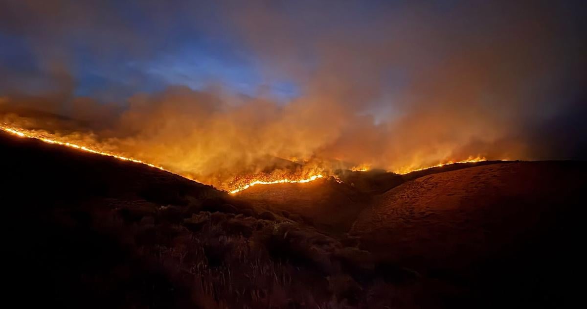 High winds push Johnson Canyon Fire past 3,500 Acres