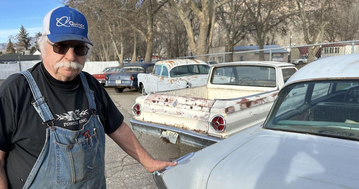 Royce Reeder has a passion for old cars, music and bicycles