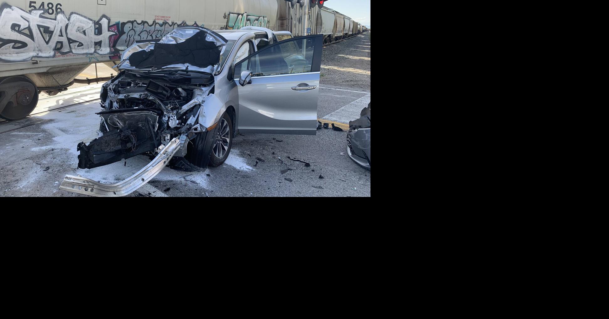 Mother, 2 Children escape serious injury in train collision near Deweyville