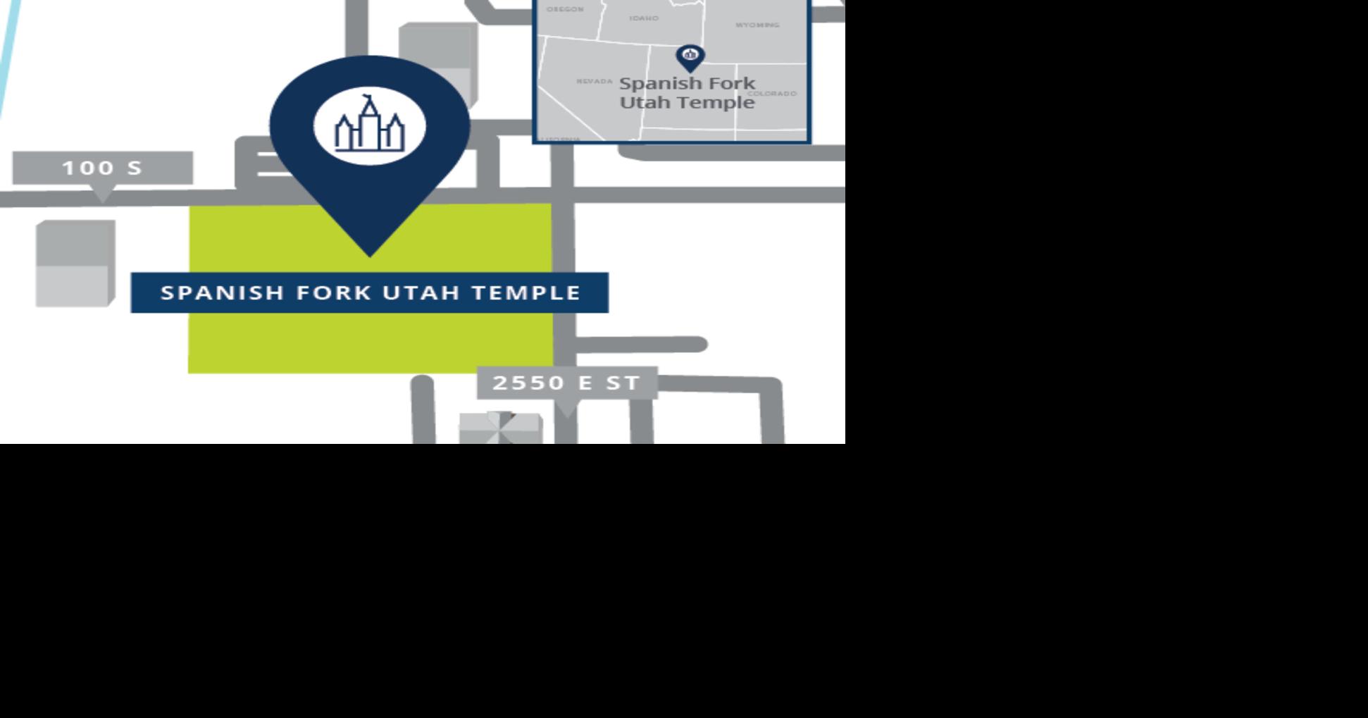 Church of Jesus Christ of Latter-day Saints leaders announces location for Spanish Fork Utah Temple