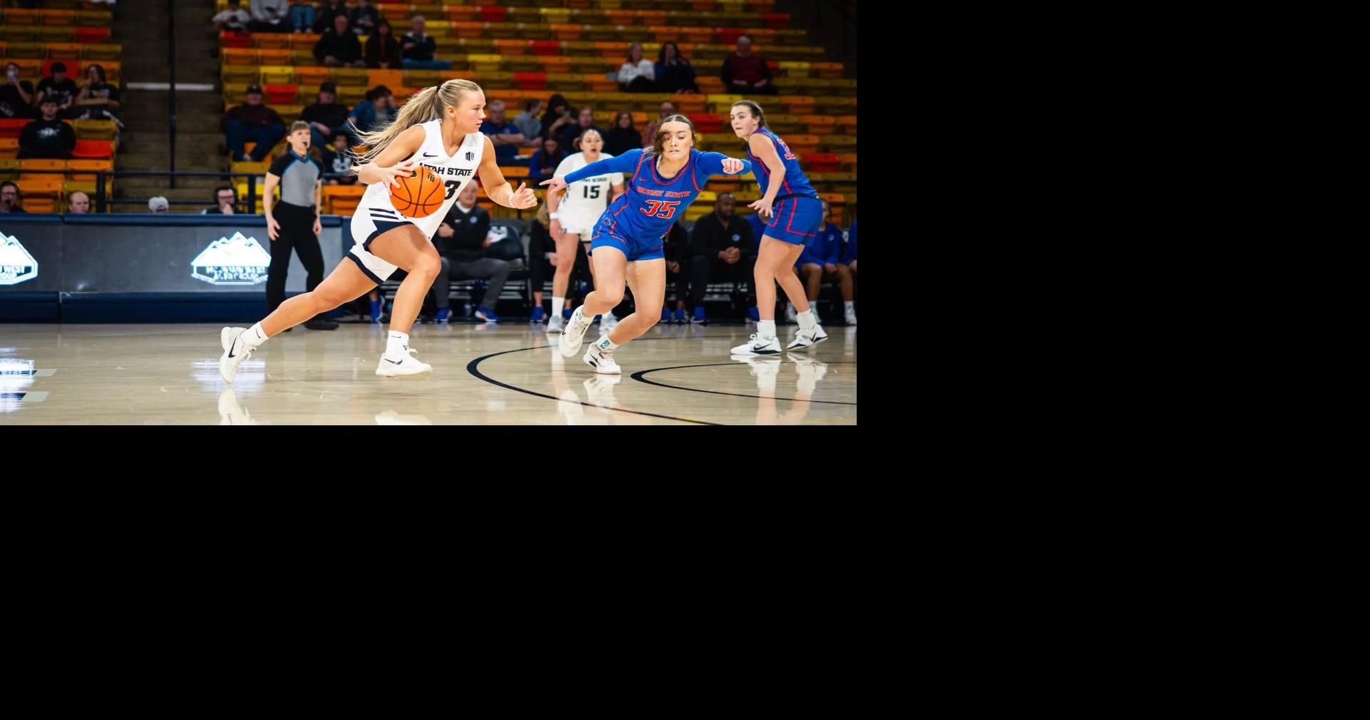 Utah State women’s basketball loses to Boise State, 76-60