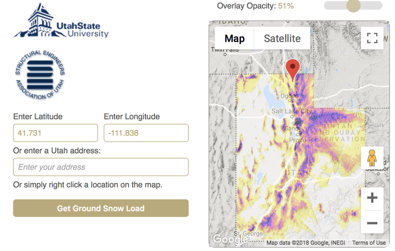 USU professors create new tool to estimate snow loads Local News