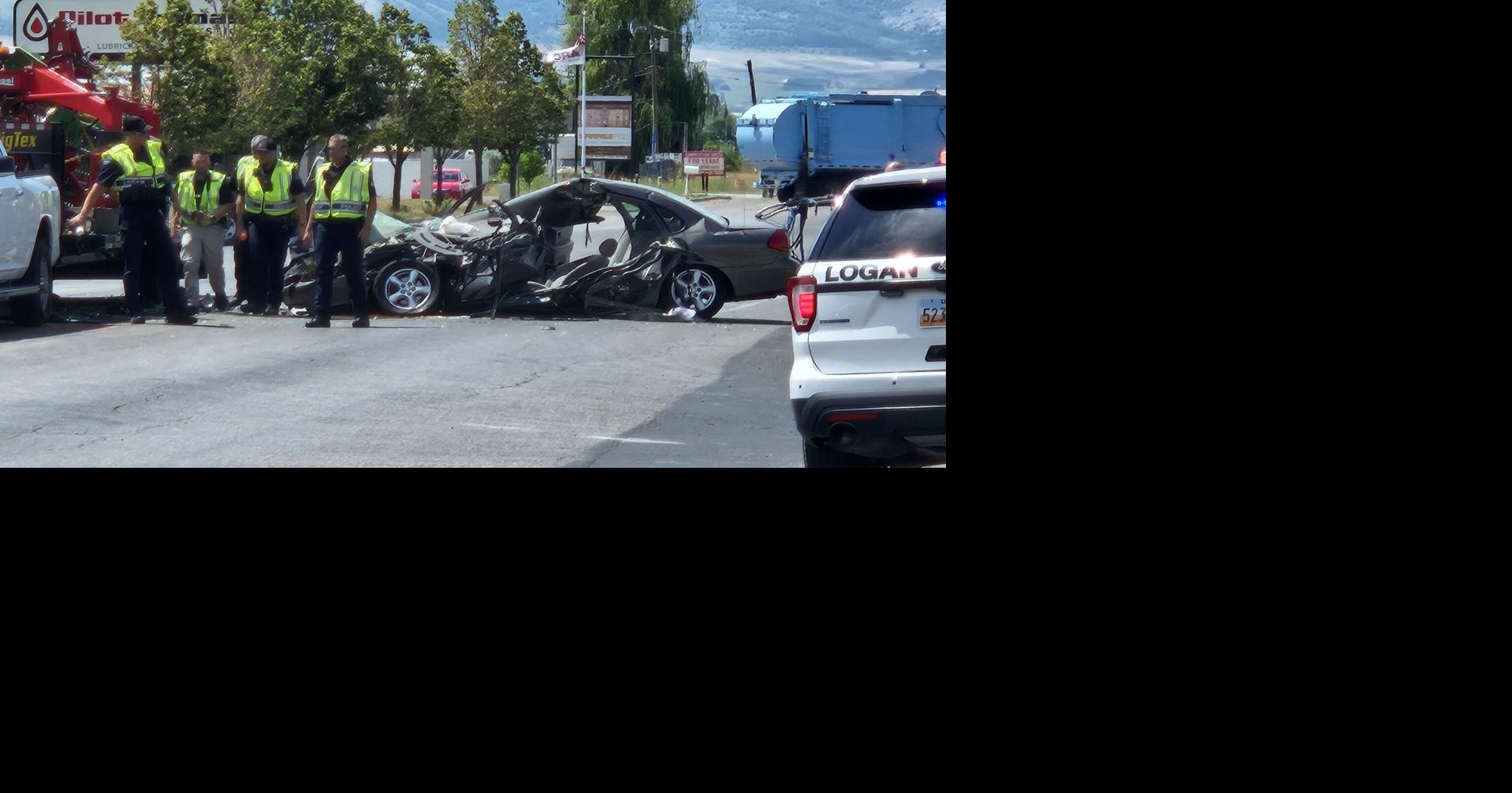 Police report: Man dies after two-vehicle crash in southwest Logan ...
