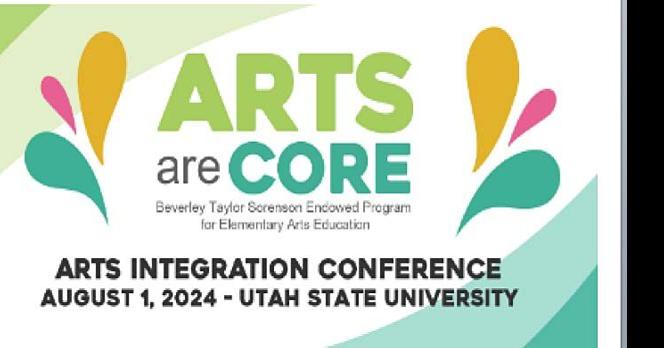 USU Arts Are Core Program slates art integration conference on Aug. 1 ...