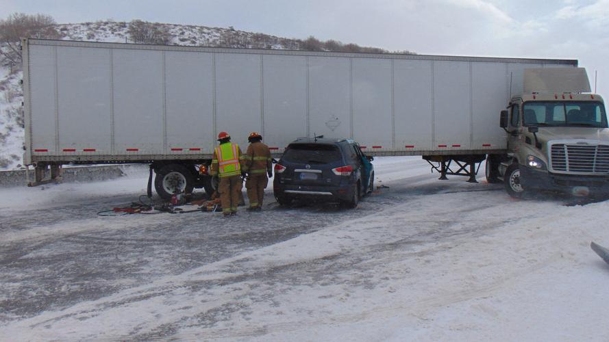 Sardine Canyon crash sends two people to the hospital and snarls ...