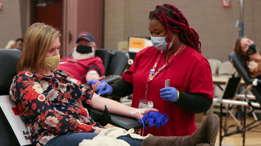 American Red Cross blood drive