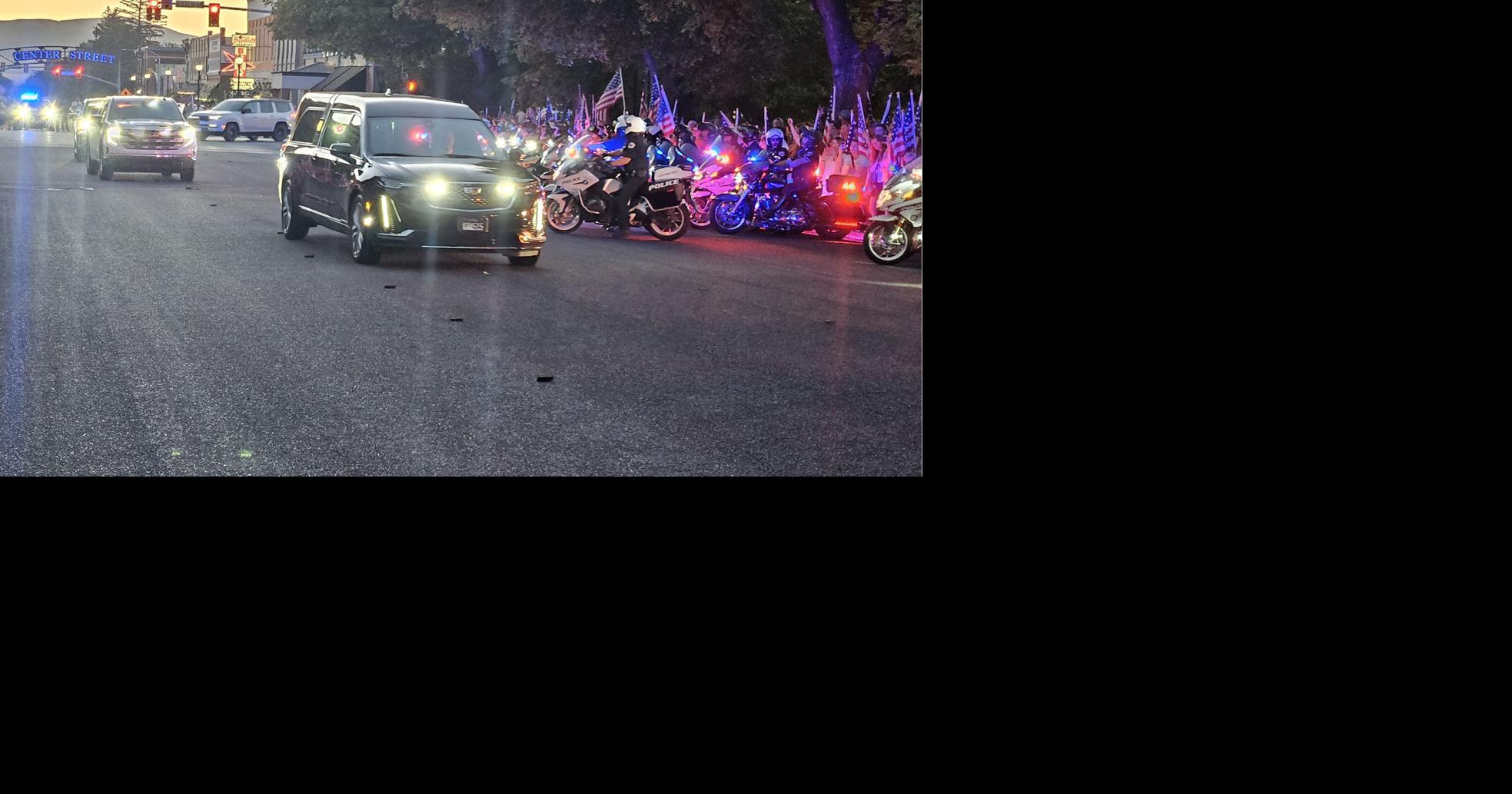 Law enforcement warns of traffic delays for officers' funerals in Logan