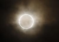 Ring of fire' solar eclipse will slice across Americas on Saturday ...