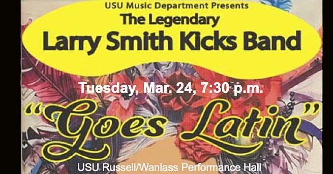 Larry Smith Kicks Band to "Go Latin" in annual spring concert at Utah State University