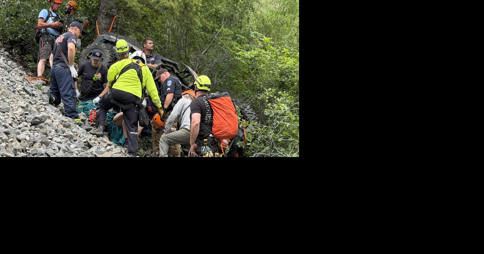 ATV rider hoisted to safety after 100-yard fall in Providence Canyon