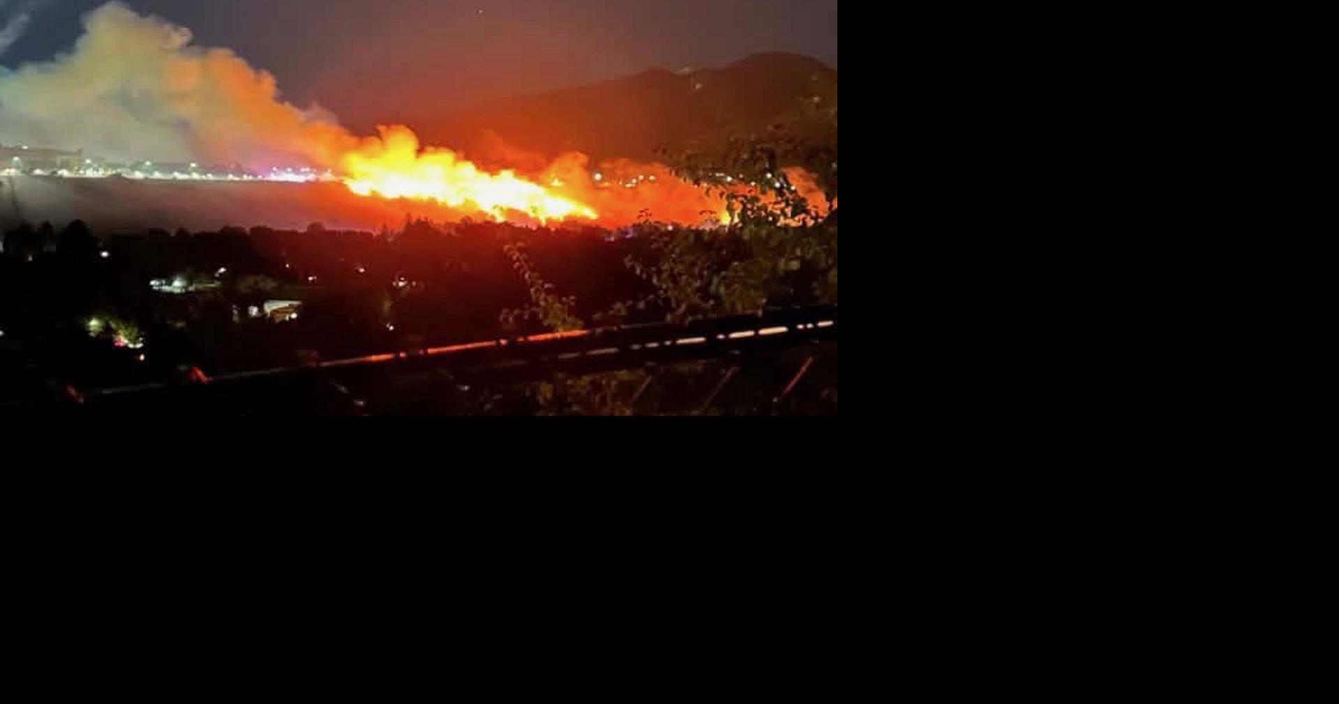 INFERNO LOOMS: Mandatory Evacuations Ordered as Wildfire Engulfs Island Neighborhoods