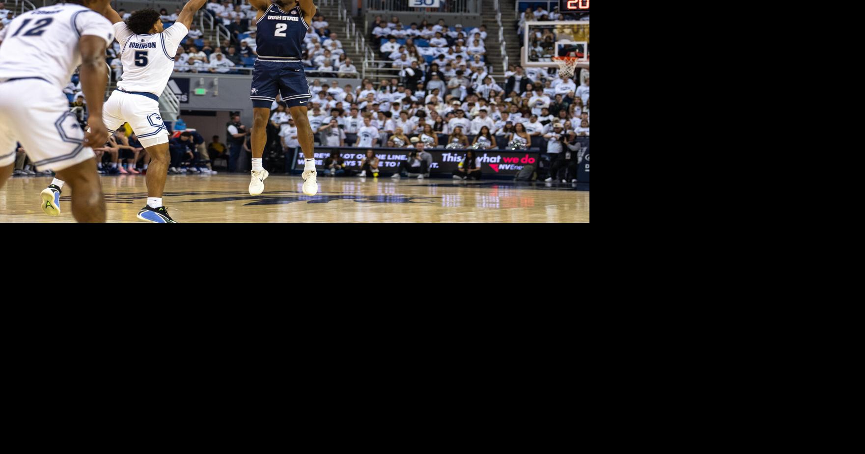 Nevada snaps Utah State's eight-game winning streak with late rally