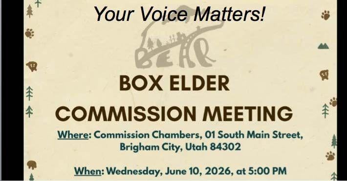 B.E.A.R. group calls its supporters to moratorium discussion with Box Elder commissioners
