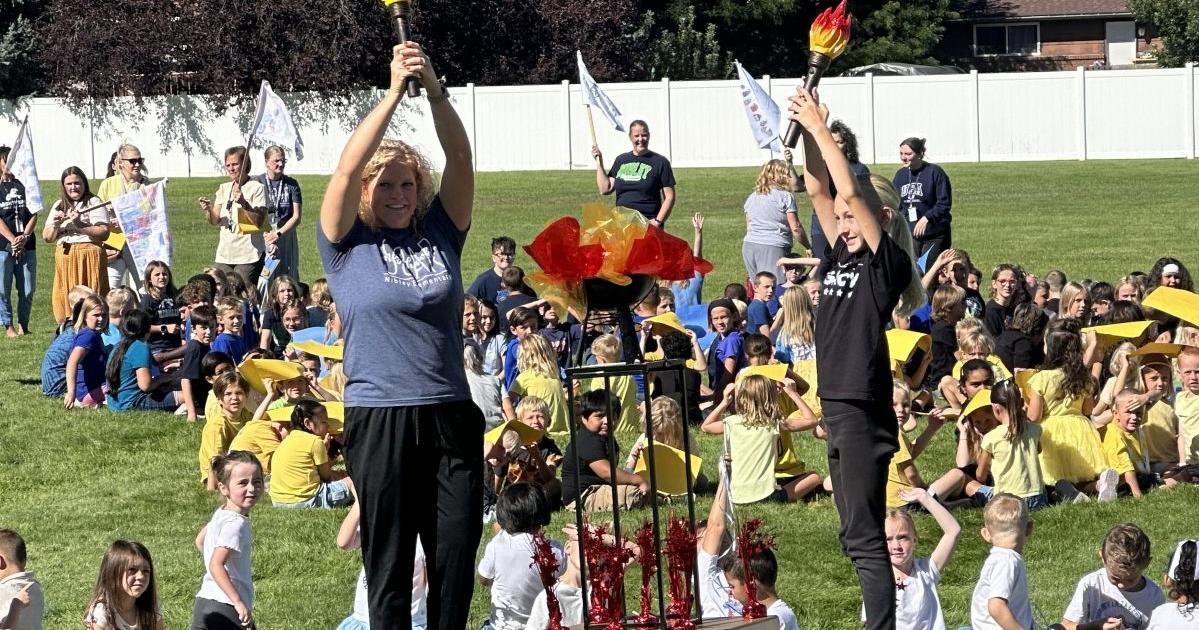 Nibley Elementary School hosted ‘Opening Ceremonies’ to celebrate Utah 2034