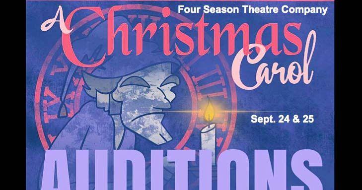 Ford theater christmas carol auditions