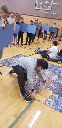 North Cache students and staff complete “World’s Largest Puzzle” | News ...