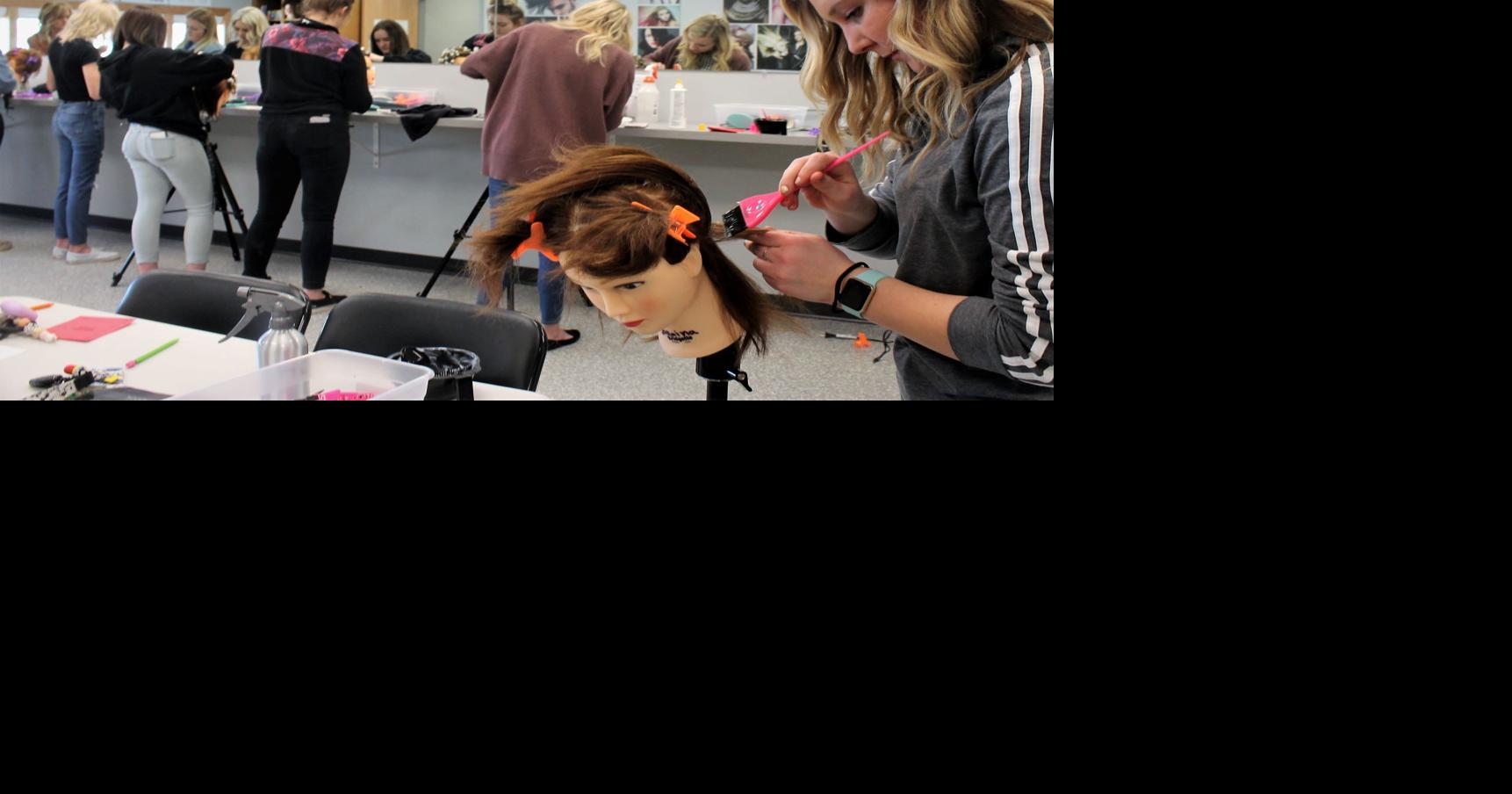 West Side High School offers the first and only high school cosmetology