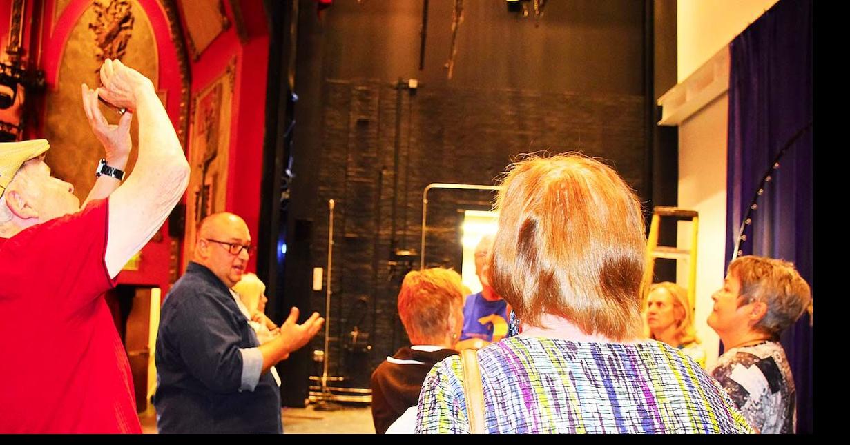 Artistic director Richie Call celebrates restoration of Caine Lyric Theatre to full functionality