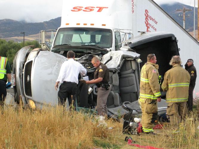 UPDATE Two teenagers hospitalized after semi vs truck accident in Wellsville Local News