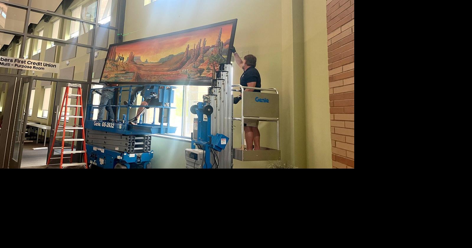 Artwork from former Intermountain Indian School returns to Brigham City