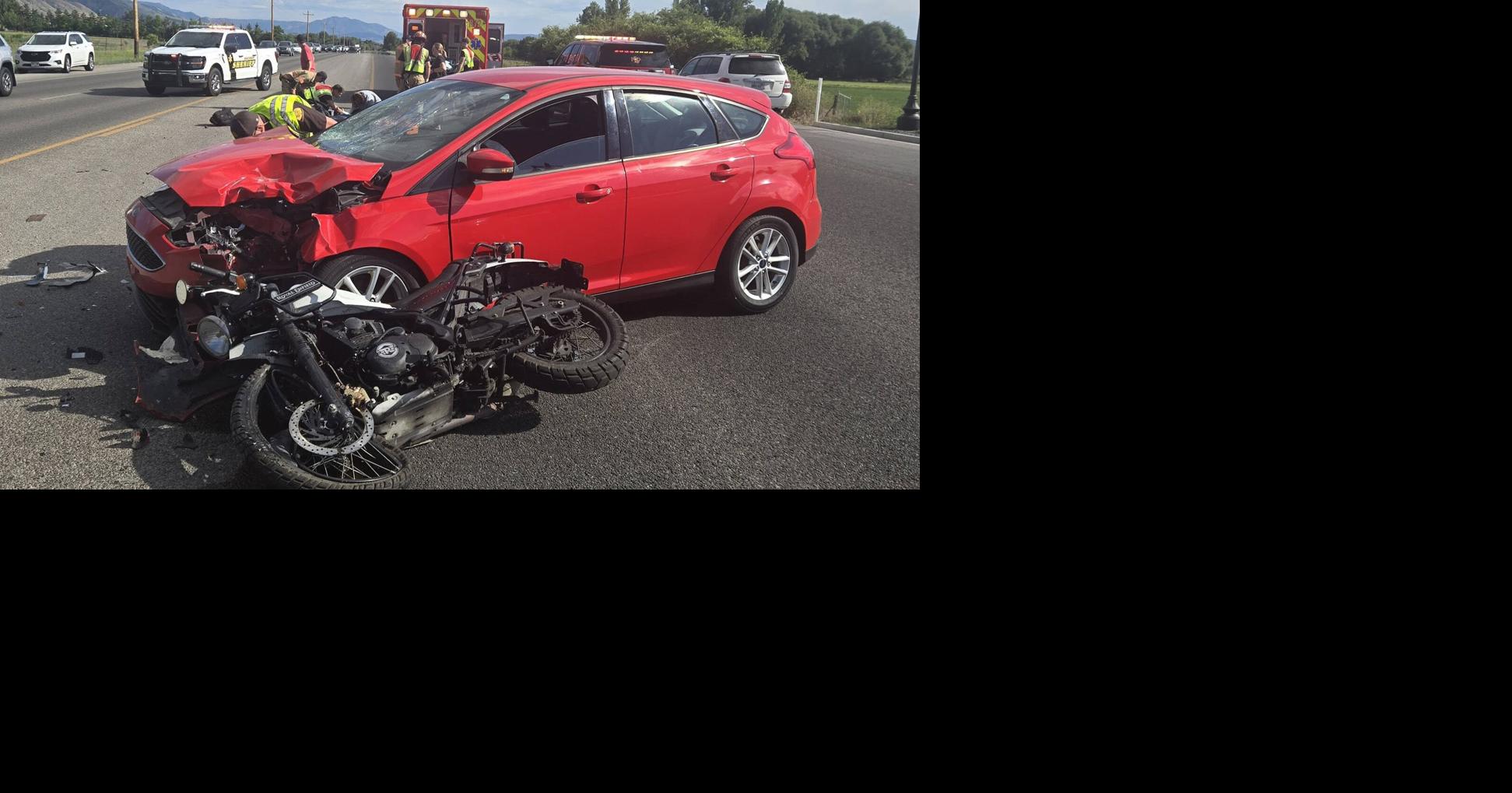 1 hospitalized with serious injuries after Providence motorcycle crash