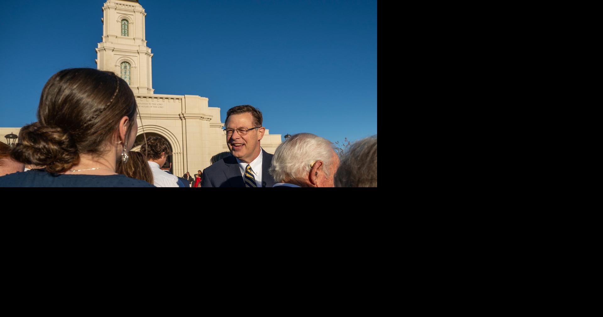 Leaders of The Church of Jesus Christ of Latter-day Saints dedicate Wyoming Temple, schedule Lehi groundbreaking