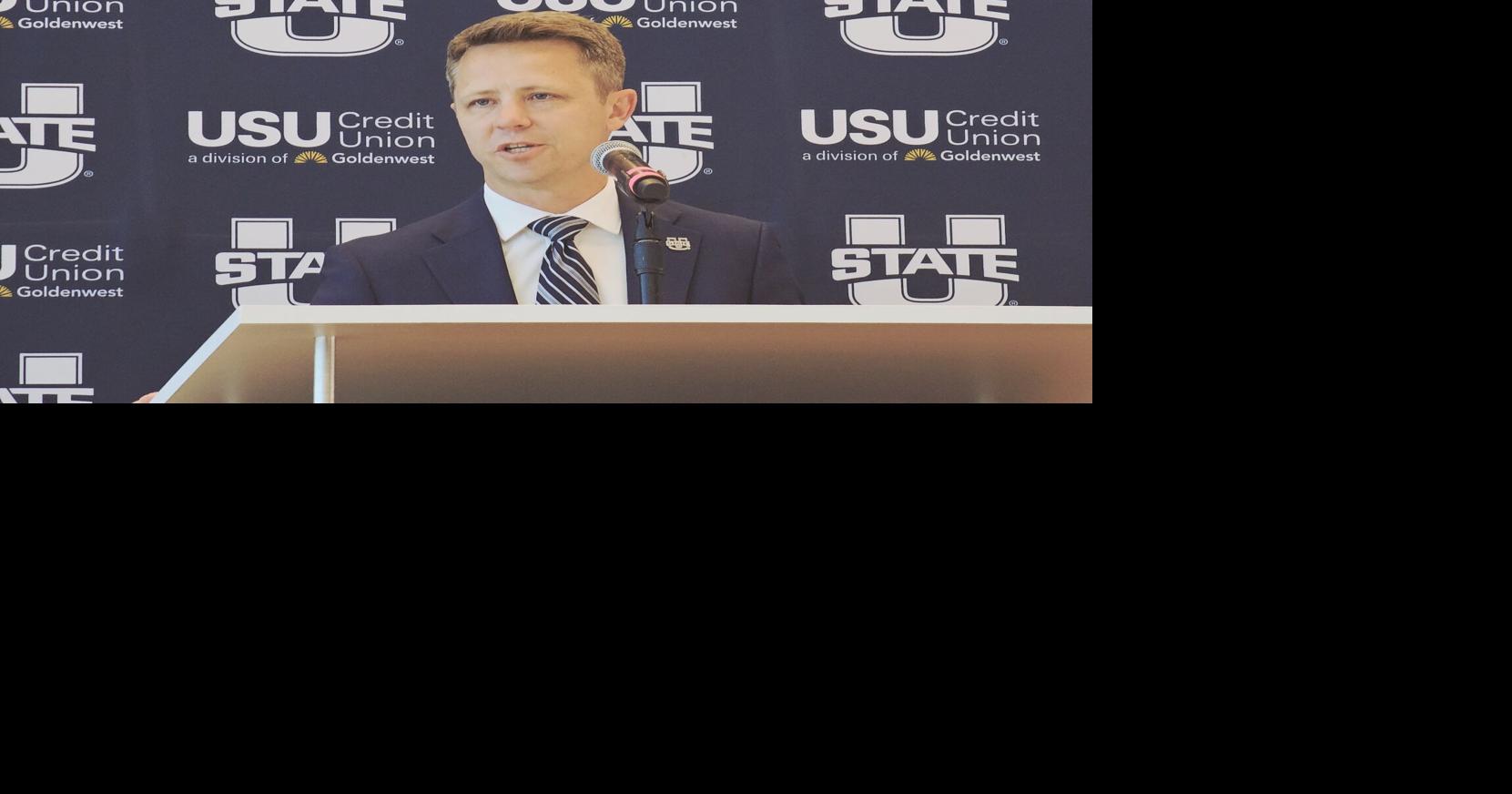 Cameron Walker introduced as new AD of Utah State | News ...