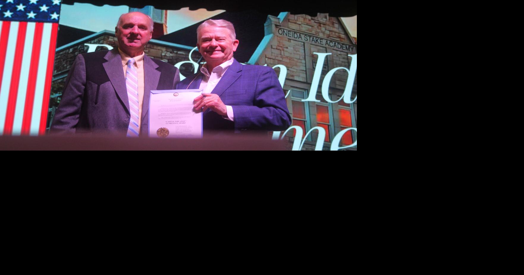 Idaho Governor Brad Little proclaims Preston “Capital for a Day”