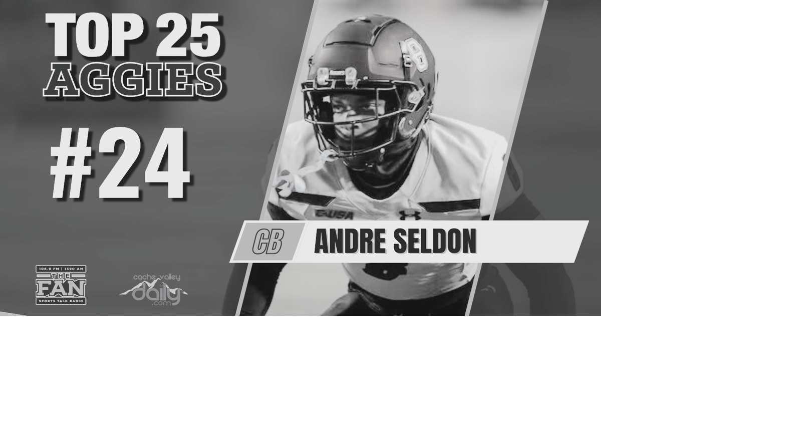 Top 25 Aggies of 2024 - #24 Andre Seldon | Sports | cachevalleydaily.com