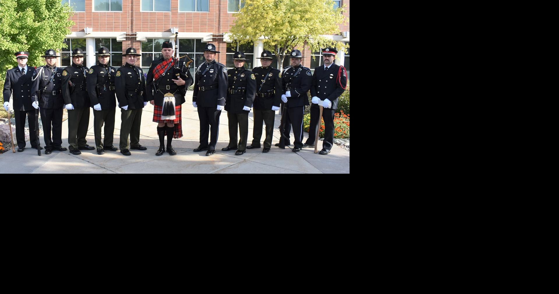 Local first responders mark 25th Anniversary of 9/11 with honor guard ceremony and stadium stair climb