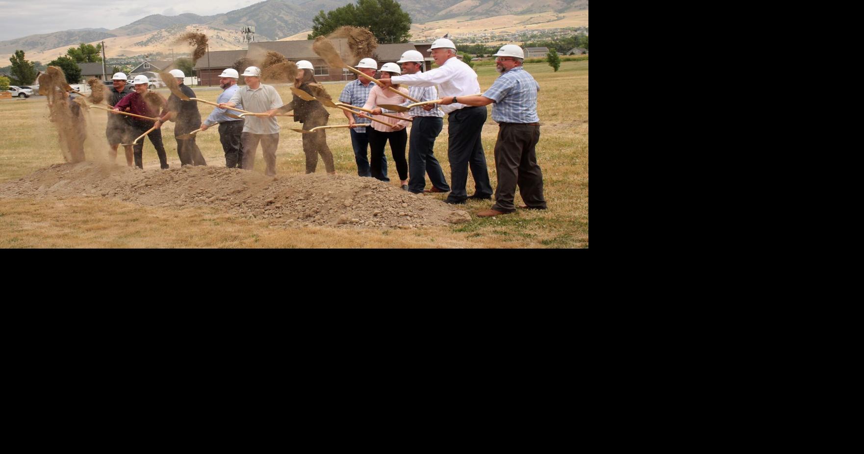 North Logan City holds ground breaking for new city center | Local News ...