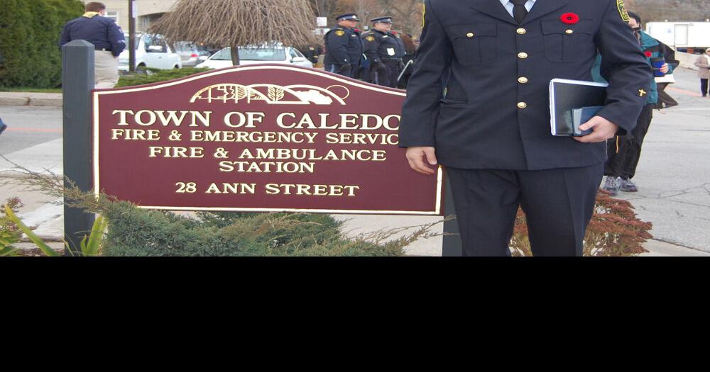 Caledon fire department has a new chaplain