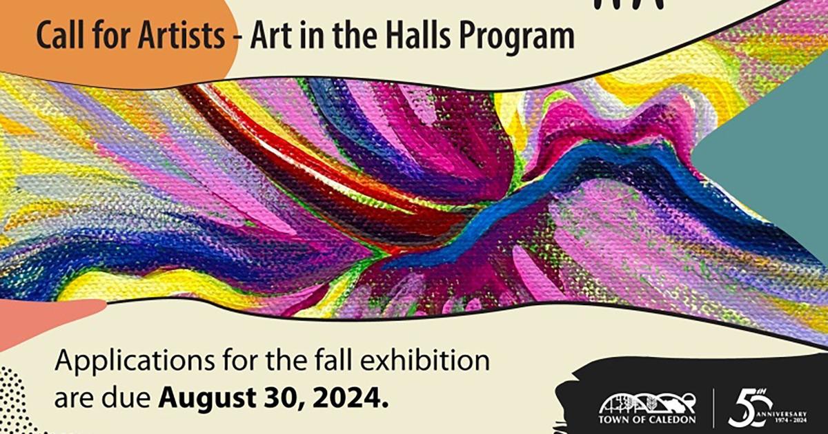 Hall Program Deadline to submit for next Art in the Halls program Aug. 30