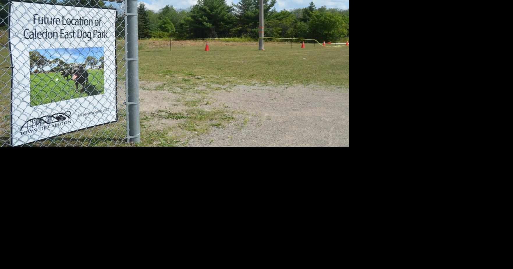 What’s going on here? Dog park going in beside trail in Caledon East