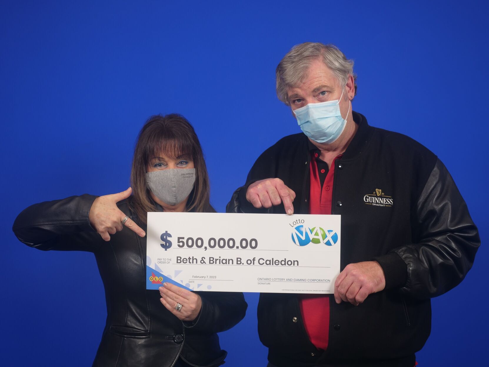 Caledon couple wins a life changing amount in Lotto Max draw