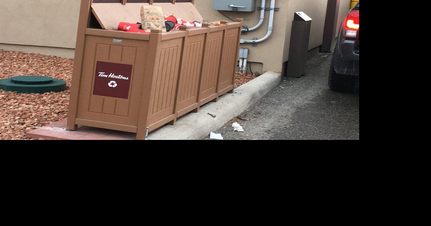 Caledon Village Tim Hortons brings drivethru garbage bins back